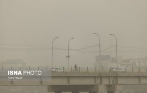 وضعیت «قرمز» هوا در ۵ شهر خوزستان وضعیت «قرمز» هوا در ۵ شهر خوزستان