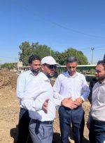 روند اجرایی پروژه آبرسانی به مناطق شیبان در حال انجام است