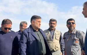 پل سی میلی مسجد سلیمان که در بارندگی دچار آسیب شده بود به طور موقت بازگشایی شد