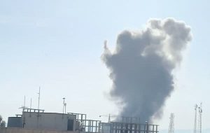 در پی حمله دشمن صهیونیستی آمریکایی به پایانه مرزی شلمچه حال یک نفر وخیم گزارش شده