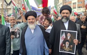 مردم خوزستان با حضور گسترده در روز جهانی قدس باردیگر با انقلاب اسلامی بیعت کردند